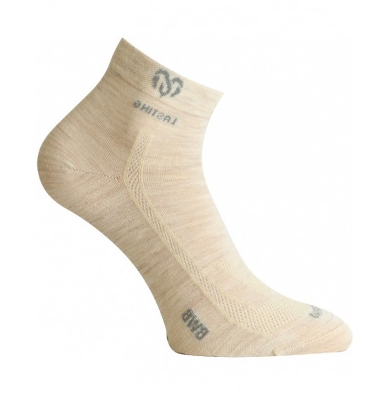 LASTING BWB-700 MERINO BAMBOO SOCKS BEIGE