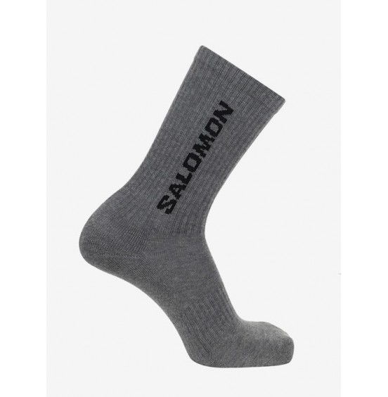 SALOMON ΚΑΛΤΣΕΣ EVERYDAY CREW 3-PACK C20862 BLACK WHITE GREY