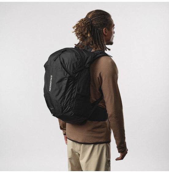 SALOMON TRAILBLAZER 30L UNISEX ΣΑΚΙΔΙΟ ΠΛΑΤΗΣ C218320 BLACK