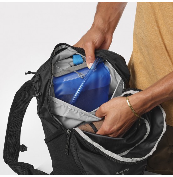 SALOMON TRAILBLAZER 30L UNISEX ΣΑΚΙΔΙΟ ΠΛΑΤΗΣ C218320 BLACK