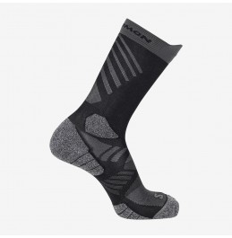 SALOMON ΚΑΛΤΣΕΣ RUN AERO CREW C26265 BLACK