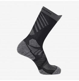 SALOMON ΚΑΛΤΣΕΣ RUN AERO CREW C26265 BLACK