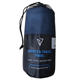 MAGNETIC NORTH ΠΕΤΣΕΤΑ MICROFIBER TOWEL 90cm X 60cm C54001-blue NAVY BLUE