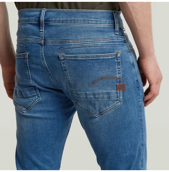 G-STAR ΑΝΔΡΙΚΟ ΤΖΙΝ ΠΑΝΤΕΛΟΝΙ STAQ 5 POCKET D06761-D881-A817 FADED BLUE