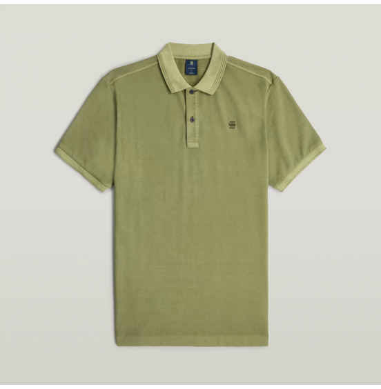 G-STAR ΑΝΔΡΙΚΟ POLO DUNDA OVERDYED SLIM POLO D11595-D756-H031 MAYFLY