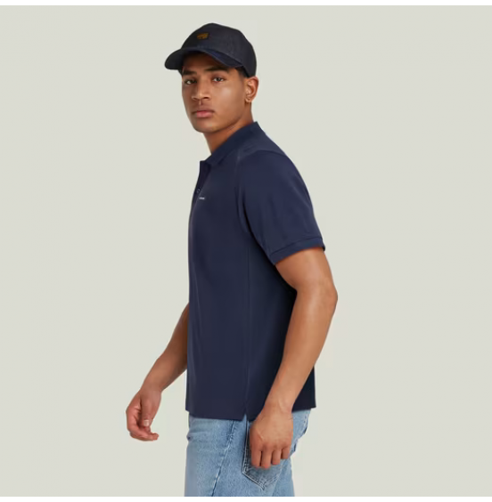 G-STAR ΑΝΔΡΙΚΟ POLO OLUV SLIM POLO D25479-D248-6067 BLUE