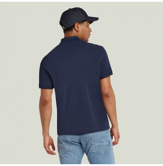G-STAR ΑΝΔΡΙΚΟ POLO OLUV SLIM POLO D25479-D248-6067 BLUE
