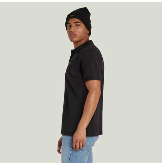 G-STAR ΑΝΔΡΙΚΟ POLO OLUV SLIM POLO D25479-D248-6484 BLACK