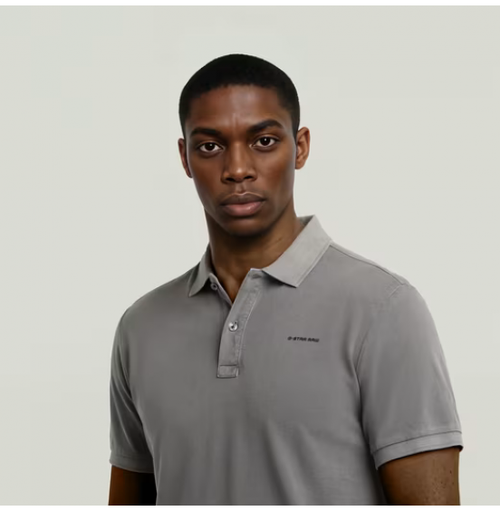 G-STAR ΑΝΔΡΙΚΟ POLO OLUV SLIM POLO D25479-E279-B810 GRANITE