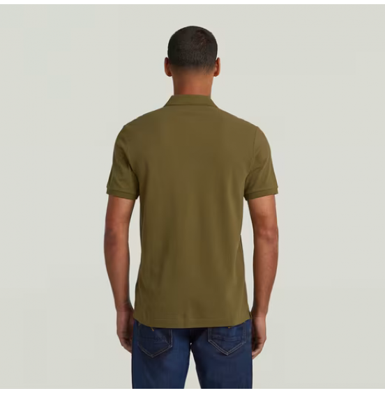 G-STAR ΑΝΔΡΙΚΟ POLO OLUV SLIM POLO D25479-E279-C793 DARK OLIVE