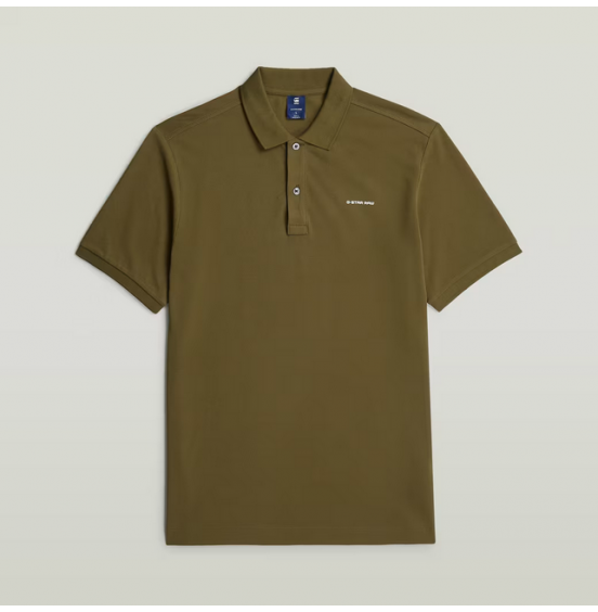 G-STAR ΑΝΔΡΙΚΟ POLO OLUV SLIM POLO D25479-E279-C793 DARK OLIVE