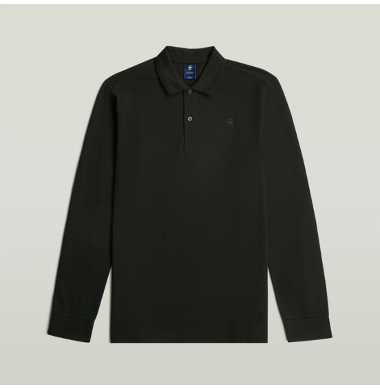 G-STAR ΑΝΔΡΙΚΟ POLO DUNDA SLIM LONGSLEEVE POLO D27683-5864-6484 BLACK
