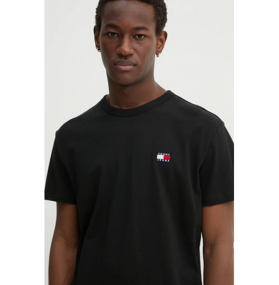TOMMY HILFIGER ΑΝΔΡΙΚΟ T-SHIRT BADGE TEE DM0DM20322-BLK BLACK