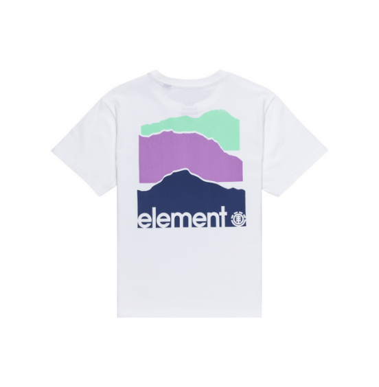 ELEMENT ΠΑΙΔΙΚΟ T-SHIRT 3 HORIZONS ELBZT00240-WBB0 WHITE