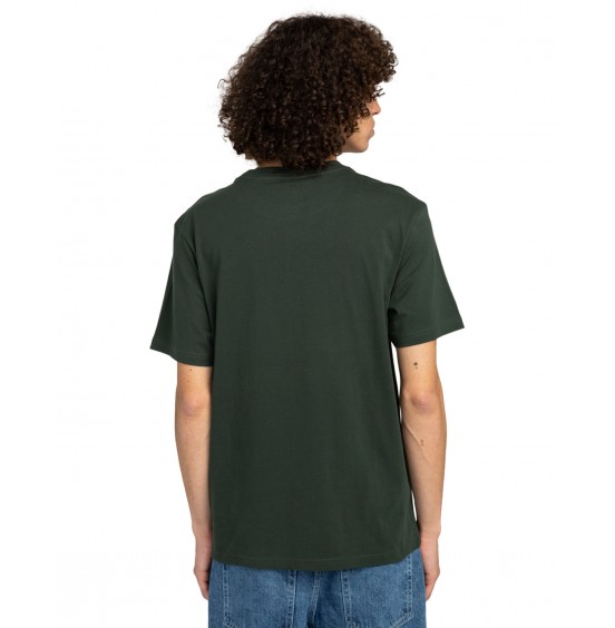ELEMENT ICON LABEL POCKET ELYKT00175-KSW0 ΑΝΔΡΙΚΟ T-SHIRT DEEP FOREST
