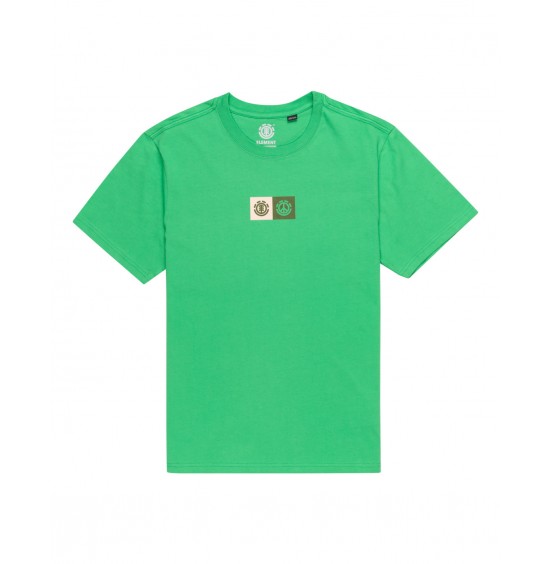ELEMENT DUAL ELYZT00492-GNK0 ΑΝΔΡΙΚΟ T-SHIRT GREEN
