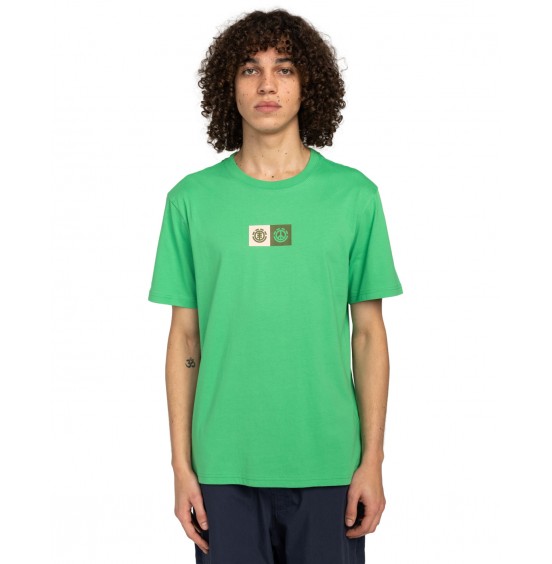 ELEMENT DUAL ELYZT00492-GNK0 ΑΝΔΡΙΚΟ T-SHIRT GREEN