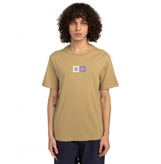 ELEMENT DUAL ELYZT00492-KHA ΑΝΔΡΙΚΟ T-SHIRT KHAKI