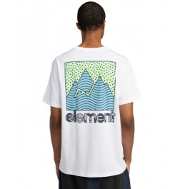 ELEMENT JOINT TEXTURE ELYZT00496-WBB0 ΑΝΔΡΙΚΟ T-SHIRT WHITE