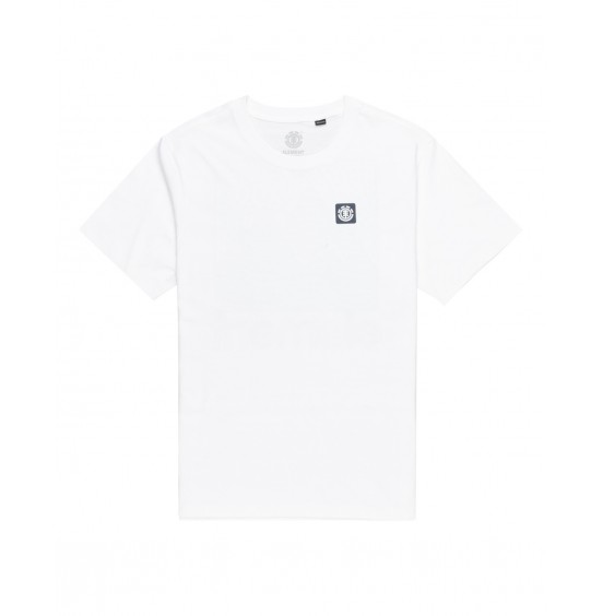 ELEMENT JOINT TEXTURE ELYZT00496-WBB0 ΑΝΔΡΙΚΟ T-SHIRT WHITE