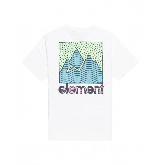 ELEMENT JOINT TEXTURE ELYZT00496-WBB0 ΑΝΔΡΙΚΟ T-SHIRT WHITE