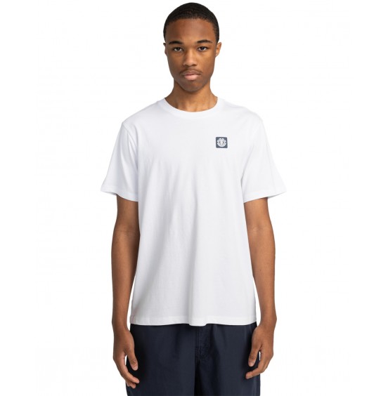 ELEMENT JOINT TEXTURE ELYZT00496-WBB0 ΑΝΔΡΙΚΟ T-SHIRT WHITE