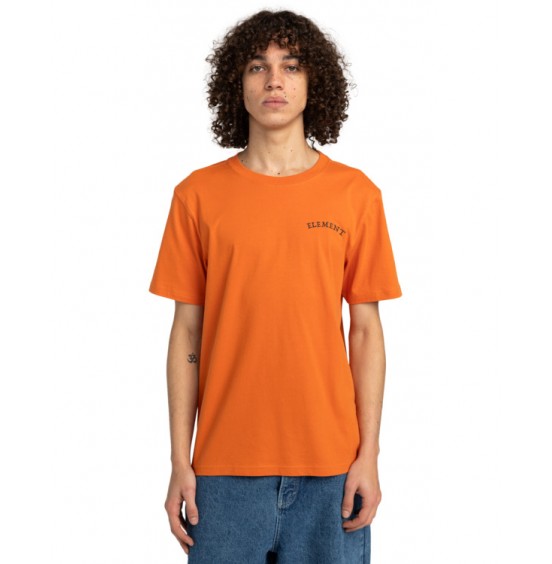 ELEMENT ANCIENT UNIVERSE ELYZT00498-NKT0 ΑΝΔΡΙΚΟ T-SHIRT CORAL GOLD