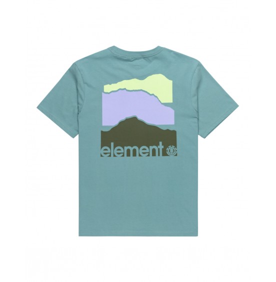 ELEMENT 3 HORIZONS ELYZT00501-BKW0 ΑΝΔΡΙΚΟ T-SHIRT TRELLIS
