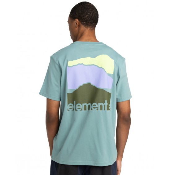 ELEMENT 3 HORIZONS ELYZT00501-BKW0 ΑΝΔΡΙΚΟ T-SHIRT TRELLIS