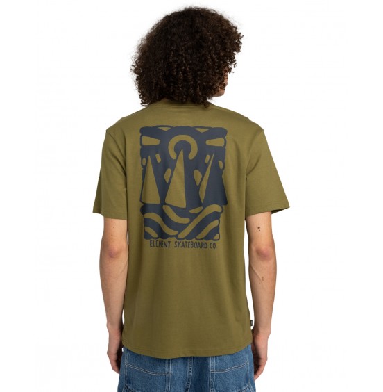 ELEMENT DAY & NIGHT ELYZT00502-GPW0 ΑΝΔΡΙΚΟ T-SHIRT MAYFLY