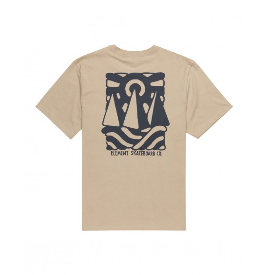 ELEMENT DAY & NIGHT ELYZT00502-TKH0 ΑΝΔΡΙΚΟ T-SHIRT ALUMINUM
