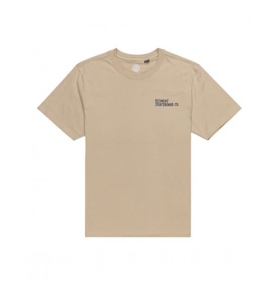 ELEMENT DAY & NIGHT ELYZT00502-TKH0 ΑΝΔΡΙΚΟ T-SHIRT ALUMINUM