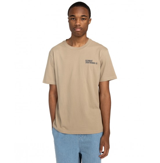 ELEMENT DAY & NIGHT ELYZT00502-TKH0 ΑΝΔΡΙΚΟ T-SHIRT ALUMINUM