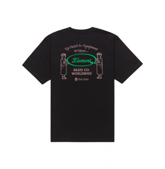 ELEMENT TOP NOTCH ELYZT00504-FBK ΑΝΔΡΙΚΟ T-SHIRT BLACK