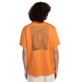 ELEMENT JOB DONE ELYZT00506-NKT0 ΑΝΔΡΙΚΟ T-SHIRT CORAL GOLD