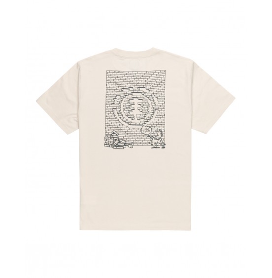 ELEMENT JOB DONE ELYZT00506-TEG0 ΑΝΔΡΙΚΟ T-SHIRT OAT MILK