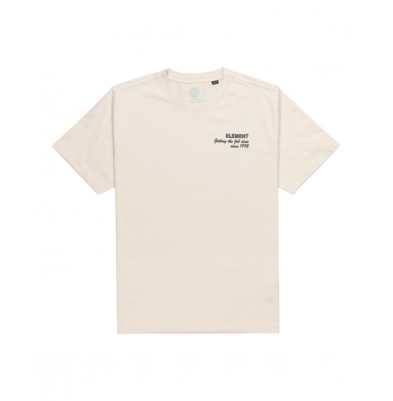 ELEMENT JOB DONE ELYZT00506-TEG0 ΑΝΔΡΙΚΟ T-SHIRT OAT MILK