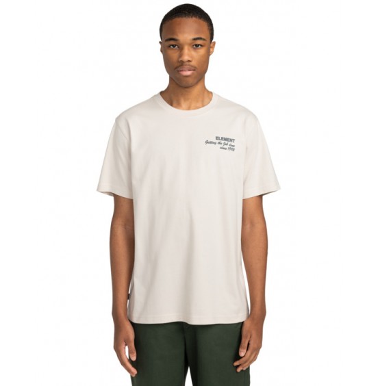ELEMENT JOB DONE ELYZT00506-TEG0 ΑΝΔΡΙΚΟ T-SHIRT OAT MILK