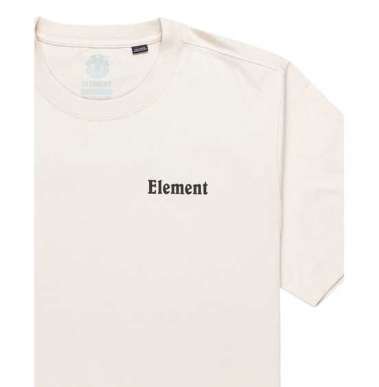 ELEMENT GETS BETTER ELYZT00508-TEG0 ΑΝΔΡΙΚΟ T-SHIRT OAT MILK