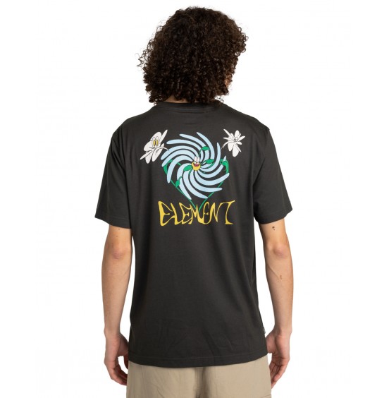 ELEMENT SMILE ELYZT00513-KTA0 ΑΝΔΡΙΚΟ T-SHIRT BLACK