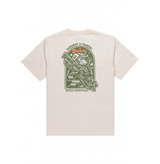 ELEMENT TIMBER CARRY ELYZT00520-TEG0 ΑΝΔΡΙΚΟ T-SHIRT OAT MILK