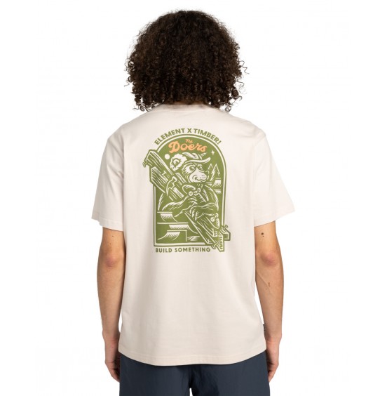 ELEMENT TIMBER CARRY ELYZT00520-TEG0 ΑΝΔΡΙΚΟ T-SHIRT OAT MILK