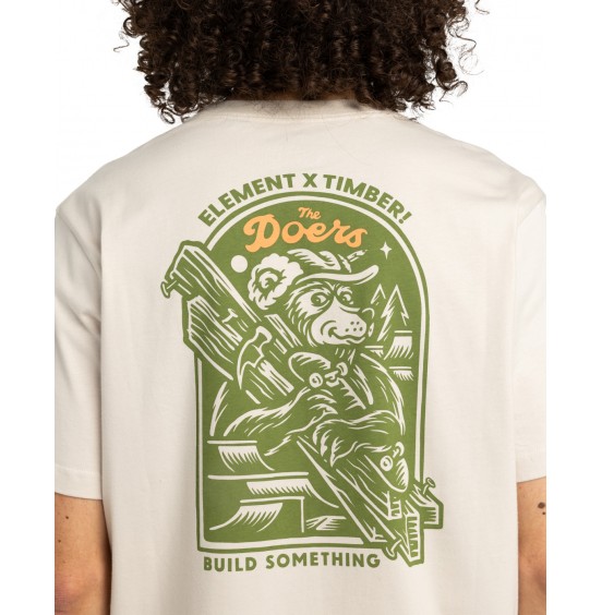 ELEMENT TIMBER CARRY ELYZT00520-TEG0 ΑΝΔΡΙΚΟ T-SHIRT OAT MILK