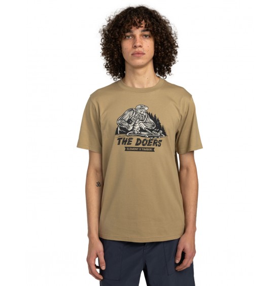 ELEMENT TIMBER SHAPER ELYZT00521-KHA ΑΝΔΡΙΚΟ T-SHIRT KHAKI