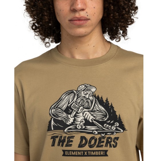 ELEMENT TIMBER SHAPER ELYZT00521-KHA ΑΝΔΡΙΚΟ T-SHIRT KHAKI