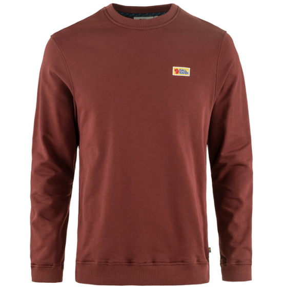 FJALLRAVEN VARDAG SWEATER M F87070-352 MAROON