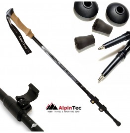 ALPINTEC ΜΠΑΤΟΝ ΠΕΖΟΠΟΡΙΑΣ PATHFINDER FA6-BL BLACK