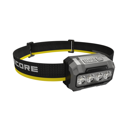 NITECORE ΦΑΚΟΣ LED HEADLAMP HA23 UHE 600 lumens BLACK ROCK