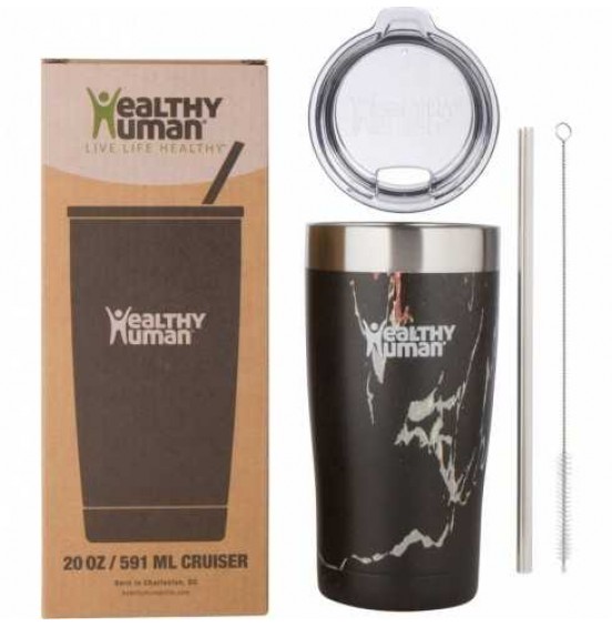 HEALTHY HUMAN CRUISER TUMBLER 591ML BLACK ONYX ΠΟΤΗΡΙ ΘΕΡΜΟΣ (HM0057)