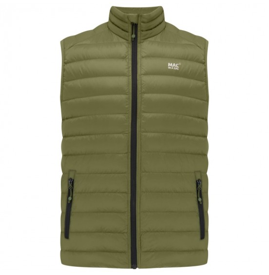 MAC IN A SAC SYNERGY INSULATED GILET THERMOLITE GREEN